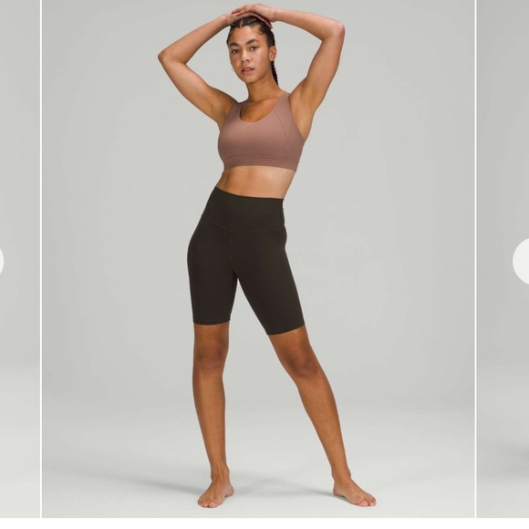 lululemon athletica Pants - Lululemon Align High-Rise Short 8" Dark Olive 
Size 2 29